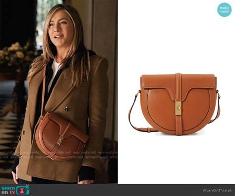 jennifer aniston celine bag morning show|jennifer aniston everyday handbags.